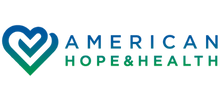 American hope and health clinics logo footer